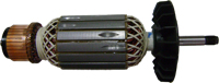 Induzido para Lixadeira e Esmerilhadeira Bosch 7" - 1361  (GWS 24-230)